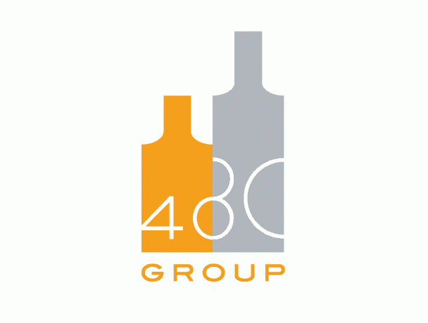 Logo for 40/80 Group, an importer and distributor of spirits