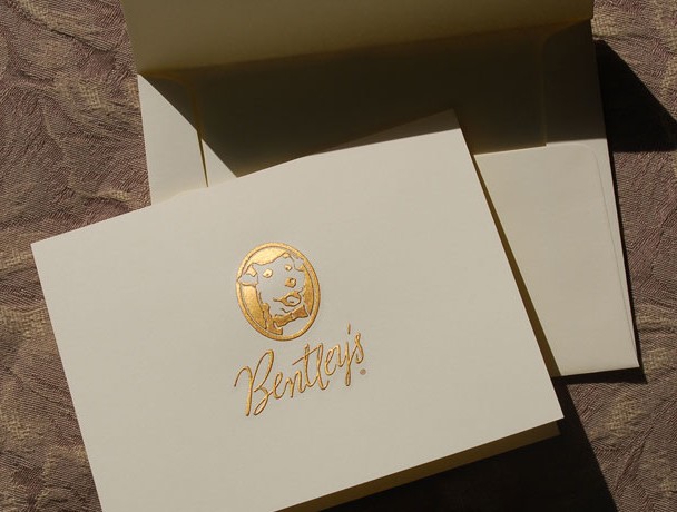 Engraved gift card for Bentley¹s Popcorn