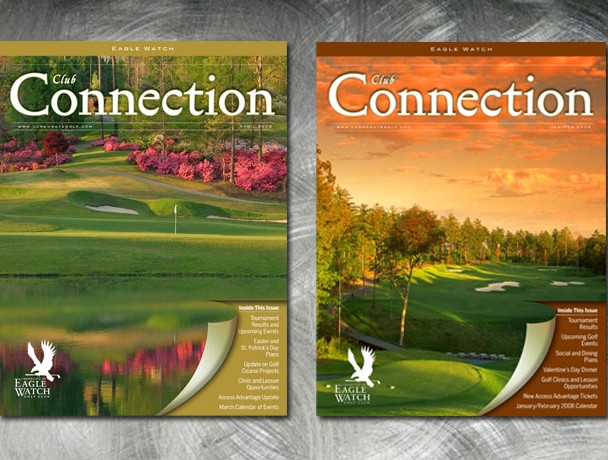 Newsletter series for Canongate, a network of golf communities