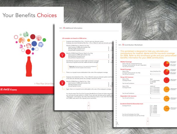 Annual benefits enrollment booklet for the Coca-Cola Company
