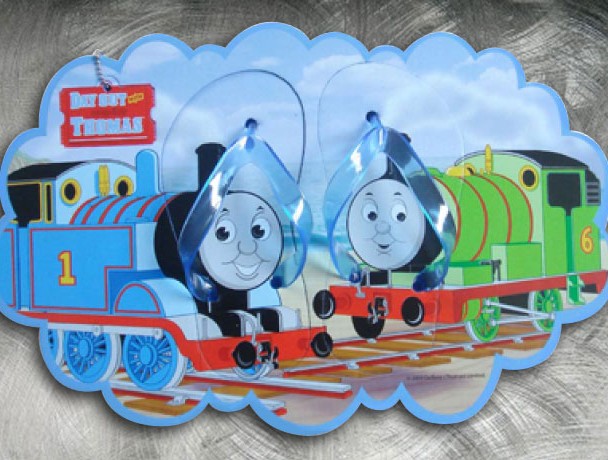Design of thongs licensed by Thomas the Train